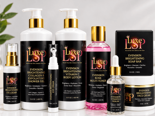 LUXe ✨Skincare Bundle : Complete 8-Piece Brightening, Hydrating & Skin-Nourishing Skincare Bundle For Healthy, Smooth, Radiant Looking Skin. - LUXeSkincarePalaceLUXe ✨Skincare Bundle : Complete 8-Piece Brightening, Hydrating & Skin-Nourishing Skincare Bundle For Healthy, Smooth, Radiant Looking Skin.