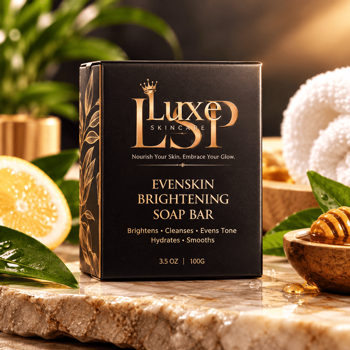 ✨LUXE’s EvenSkin Brightening Soap Bar – Reveal Your Radiance, Embrace Your Glow - LUXeSkincarePalace✨LUXE’s EvenSkin Brightening Soap Bar – Reveal Your Radiance, Embrace Your Glow